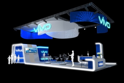 vivo电子科技产品展台下载